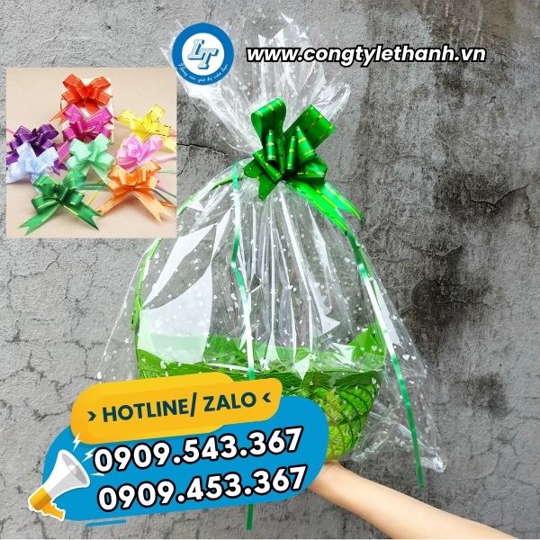 NƠ RÚT CỘT GIỎ QUÀ TẾT GIÁ SỈ NƠ RÚT CỘT GIỎ QUÀ TẾT GIÁ SỈ