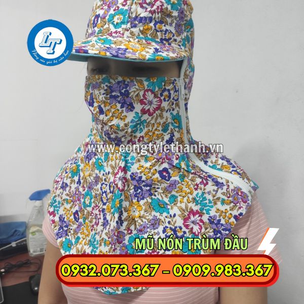 MŨ CHỐNG NẮNG, NÓN TRÙM ĐẦU GIÁ SỈ RẺ HCM MŨ CHỐNG NẮNG, NÓN TRÙM ĐẦU GIÁ SỈ RẺ HCM