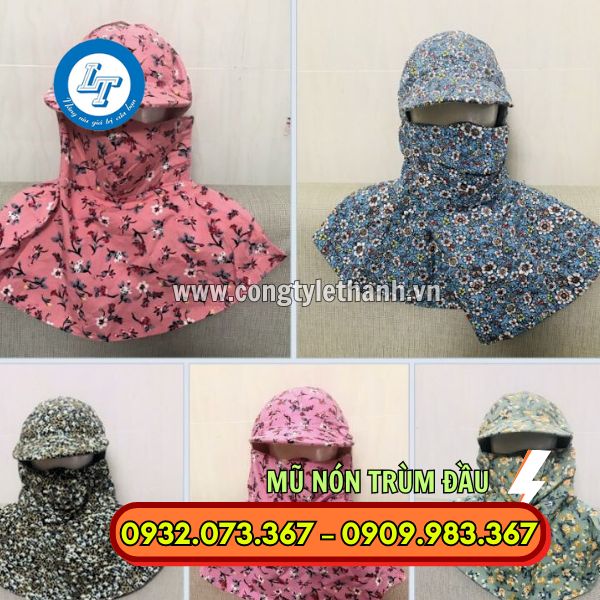 MŨ CHỐNG NẮNG, NÓN TRÙM ĐẦU GIÁ SỈ RẺ HCM MŨ CHỐNG NẮNG GIÁ SỈ RẺ HCM
