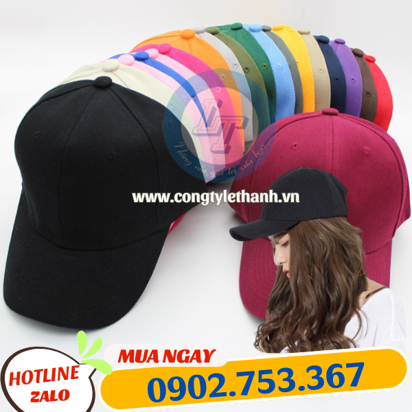 Nón kết trơn nhiều màu Nón kết trơn nhiều màu