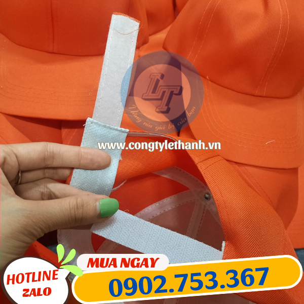 Nón kết điều chỉnh phía sau để phù hợp với đầu Nón kết điều chỉnh phía sau để phù hợp với đầu