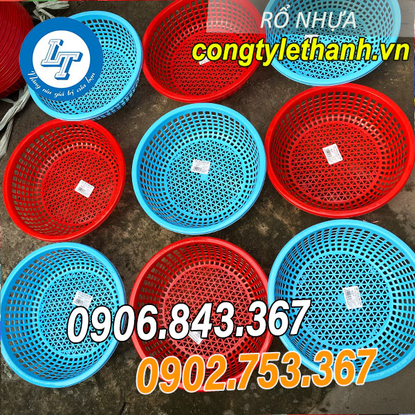 GIÁ SỈ, GIÁ RẺ RỔ NHỰA TRÒN NHIỀU SIZE, ĐỦ MÀU SẮC rổ nhựa giá sỉ