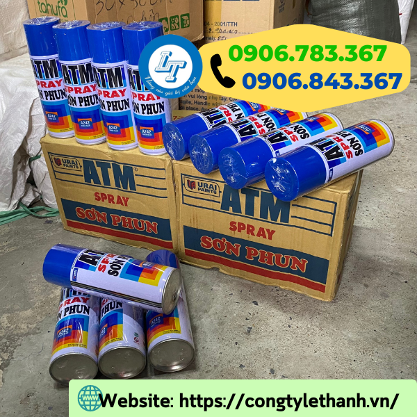 GIÁ SƠN PHUN XỊT ATM BÁN SỈ THEO 1 THÙNG GIÁ SƠN PHUN XỊT ATM BÁN SỈ THEO 1 THÙNG