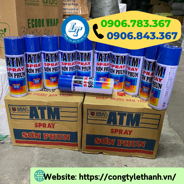 GIÁ SƠN PHUN XỊT ATM BÁN SỈ THEO 1 THÙNG GIÁ SƠN PHUN XỊT ATM BÁN SỈ THEO 1 THÙNG