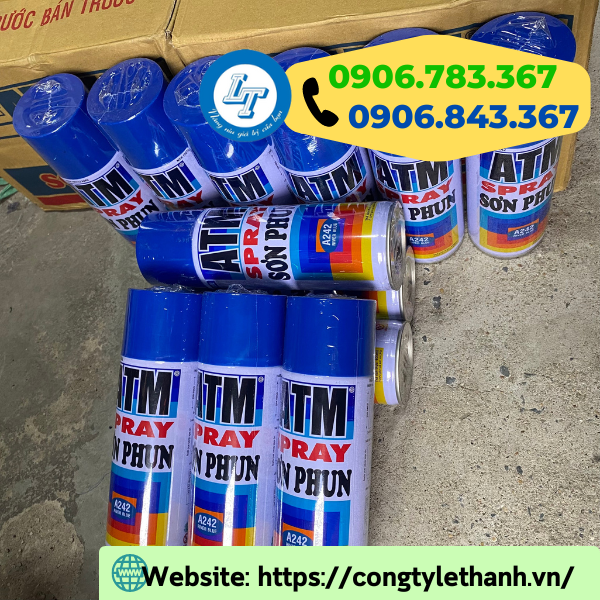 GIÁ SƠN PHUN XỊT ATM BÁN SỈ THEO 1 THÙNG GIÁ SƠN PHUN XỊT ATM BÁN SỈ THEO 1 THÙNG
