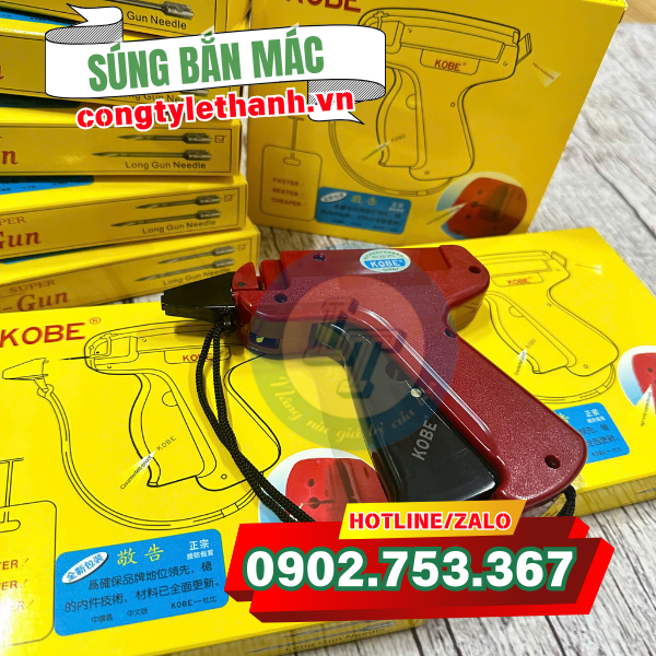 Súng bắn mác vỏ đen đỏ đựng từng hộp mang tính chuyên nghiệp Súng bắn mác vỏ đen đỏ đựng từng hộp mang tính chuyên nghiệp