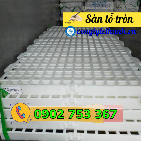 PHÂN PHỐI GIÁ SỈ RẺ SÀN NHỰA NUÔI DÊ, NUÔI VỊT LỖ TRÒN tấm nhựa lót sàn