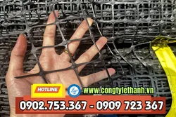MUA SỈ LƯỚI NHỰA DẺO Ô VUÔNG ĐEN LÀM HÀNG RÀO, CHUỒNG TRẠI