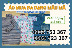 CUNG CẤP ÁO MƯA NHIỀU LOẠI GIÁ SỈ CHO ĐẠI LÝ VÀ CỬA HÀNG BÁN LẺ