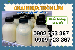 ĐỊA CHỈ CUNG CẤP CHAI NHỰA TRÒN LÙN MIỆNG RỘNG GIÁ SỈ NHIỀU SIZE