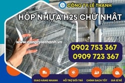 TÌM NGUỒN HỘP NHỰA H25 CHỮ NHẬT GIÁ SỈ CHẤT LƯỢNG GIAO NHANH