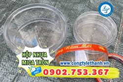 TÌM HỘP NHỰA MICA TRÒN ĐỰNG BÁNH KẸO MỨT TRÁI CÂY TẾT SỐ LƯỢNG LỚN