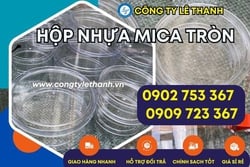 HỘP NHỰA MICA TRÒN ĐỰNG BÁNH KẸO, HẠT ĐIỀU, YẾN XÀO GIÁ SỈ NHIỀU KÍCH THƯỚC