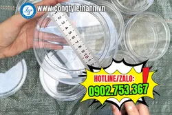 HỘP NHỰA MICA TRÒN TRONG SUỐT CÓ NẮP RỜI, ĐỊA CHỈ BÁN GIÁ SỈ