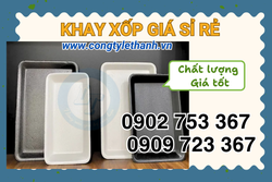 KHAY XỐP ĐỰNG THỰC PHẨM GIÁ SỈ  - NHIỀU SIZE, GIAO NHANH