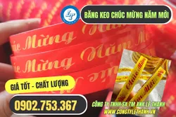 BĂNG KEO TẾT DÁN THÙNG, DÁN HỘP MỨT GIÁ SỈ