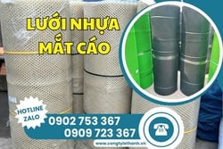 CUNG CẤP LƯỚI NHỰA MẮT CÁO XANH ĐEN TRẮNG NHIỀU KÍCH THƯỚC GIÁ SỈ