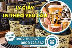 ĐỊA CHỈ IN LY GIẤY CỐC GIẤY THEO YÊU CẦU GIÁ RẺ