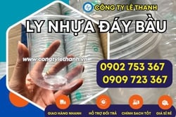 CUNG CẤP LY NHỰA ĐÁY BẦU 360ML, 500ML, 700ML GIÁ SỈ CHO DOANH NGHIỆP