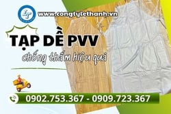 ĐỊA CHỈ MUA SỈ TẠP DỀ NHỰA PVC CHỐNG THẤM NƯỚC GIÁ RẺ