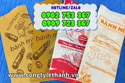 Túi giấy đựng bánh mì giá sỉ – Đa dạng kích thước, sẵn kho số lượng lớn