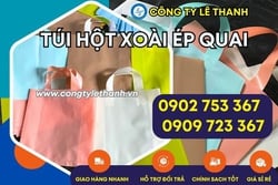 TÚI HỘT XOÀI ÉP QUAI TRƠN VÀ IN LOGO GIÁ SỈ CHO SHOP ĐẠI LÝ