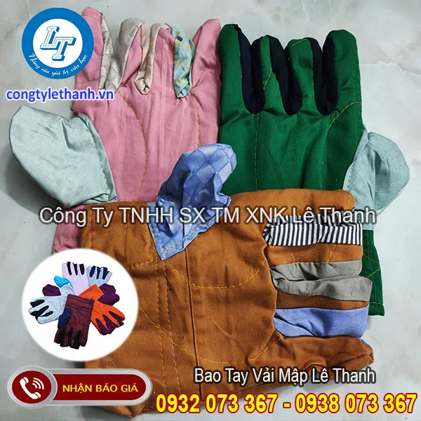 BAO TAY VẢI MẬP/ VẢI KAKI