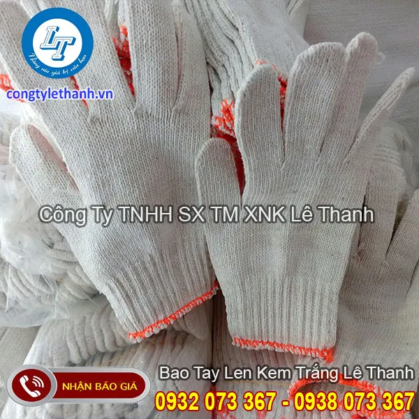 BAO TAY LEN KEM TRẮNG