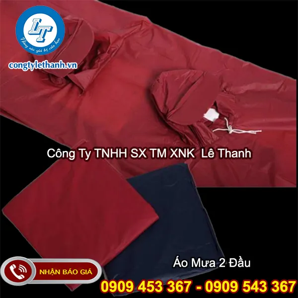ÁO MƯA 2 ĐẦU