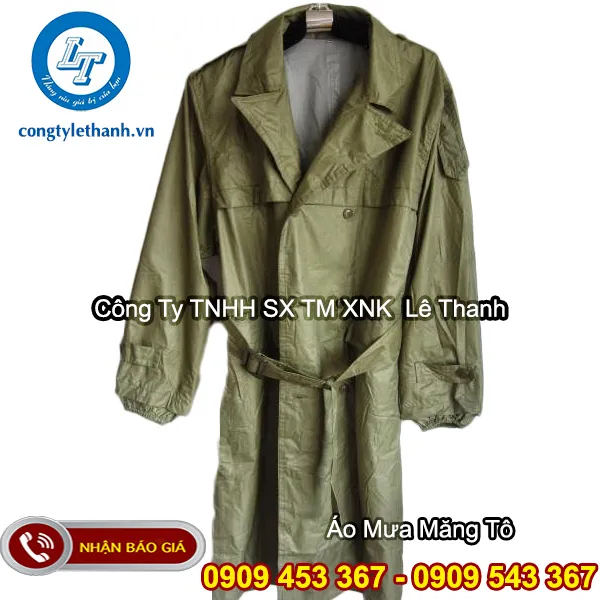 ÁO MƯA MĂNG TÔ