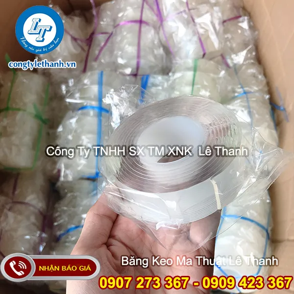 BĂNG KEO TRONG SUỐT