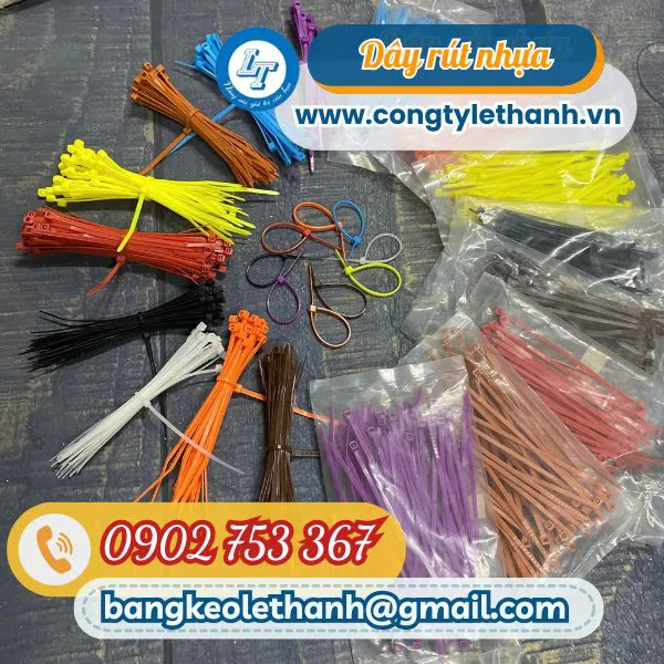 DÂY RÚT NHỰA MÀU