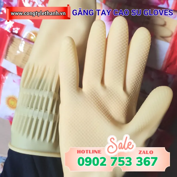 GĂNG TAY CAO SU GLOVES