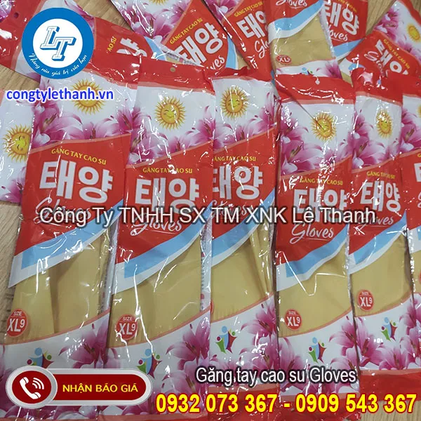 GĂNG TAY CAO SU GLOVES