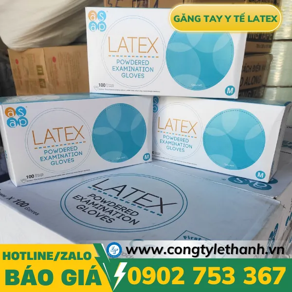 GĂNG TAY Y TẾ LATEX