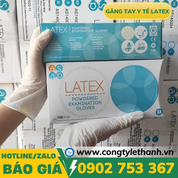 GĂNG TAY Y TẾ LATEX