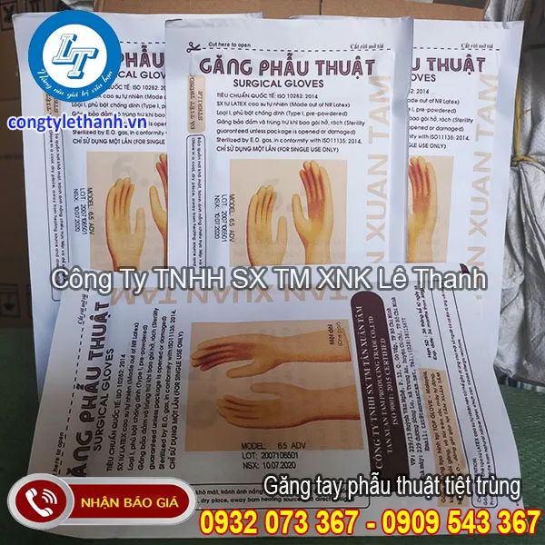 GĂNG TAY PHẪU THUẬT