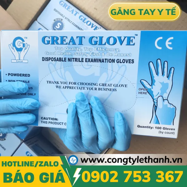 GĂNG TAY Y TẾ GREAT GLOVE