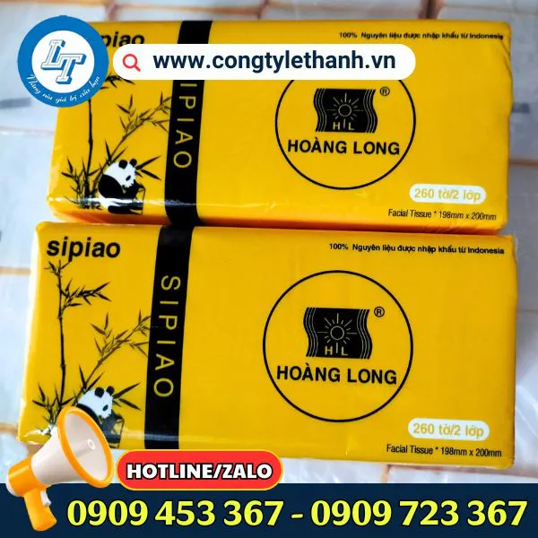 GIẤY RÚT GÓI HOÀNG LONG