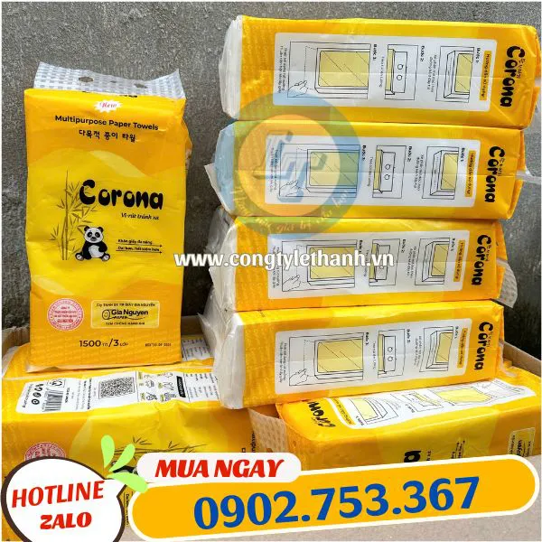 GIẤY RÚT TREO TƯỜNG CORONA