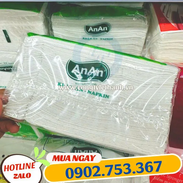 KHĂN GIẤY VUÔNG AN AN