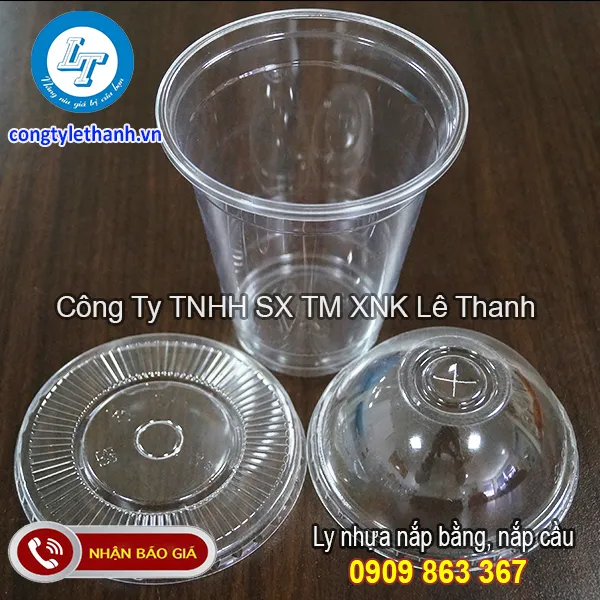 LY NHỰA NẮP TRÒN, NẮP CẦU