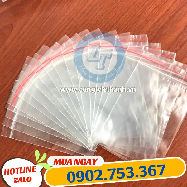 TÚI ZIP CHỈ ĐỎ