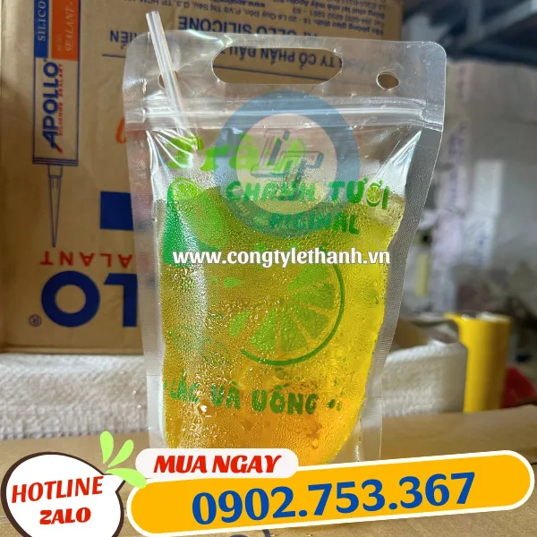 TÚI ZIP TRÀ CHANH