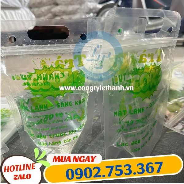 TÚI ZIP TRÀ CHANH