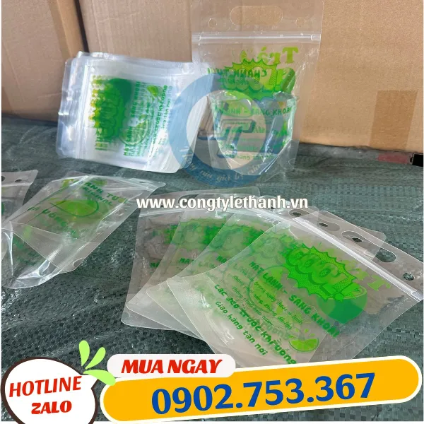 TÚI ZIP TRÀ CHANH