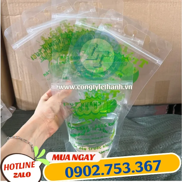 TÚI ZIP TRÀ CHANH