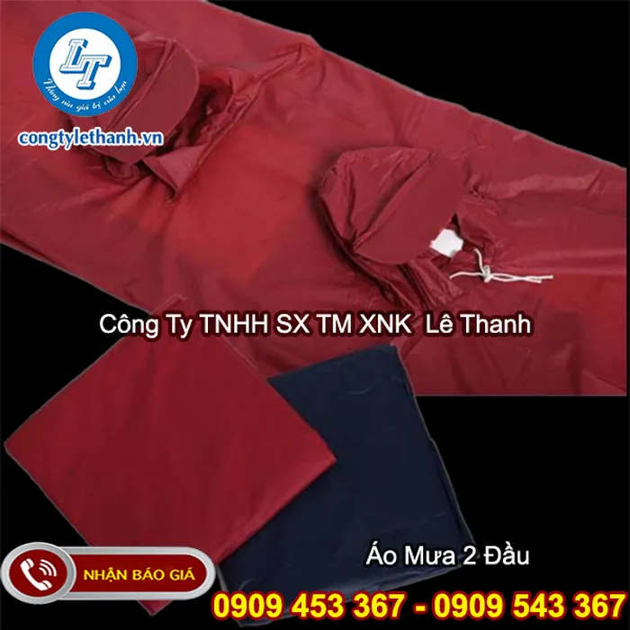 ÁO MƯA 2 ĐẦU