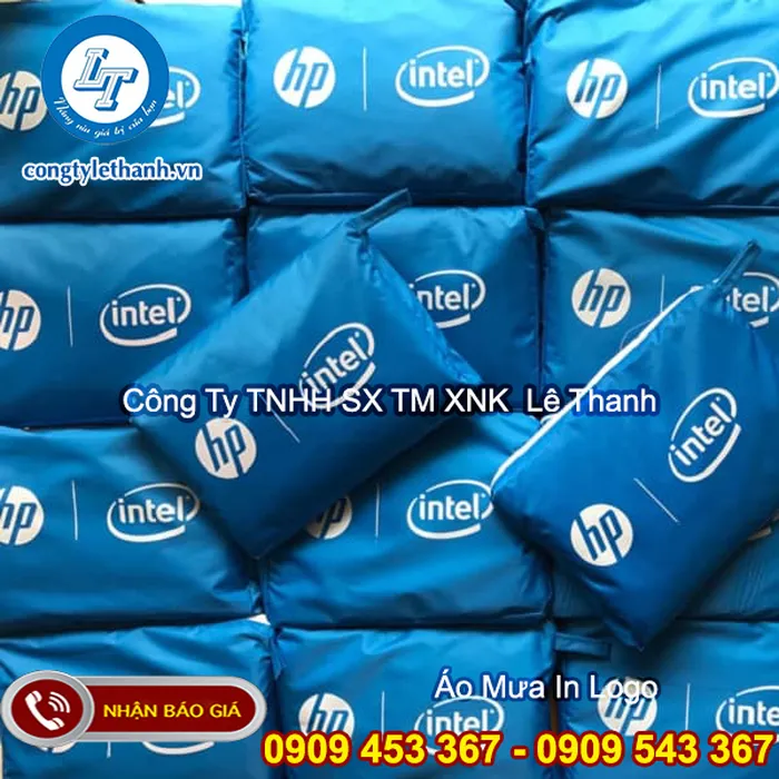 ÁO MƯA IN LOGO