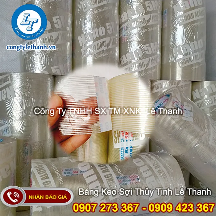 BĂNG KEO SỢI THỦY TINH